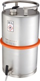 Safety barrel (25 liters) with self-closing tap