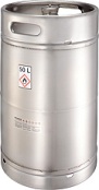 Safety barrel (50 liters) with screw cap and pressure control valve